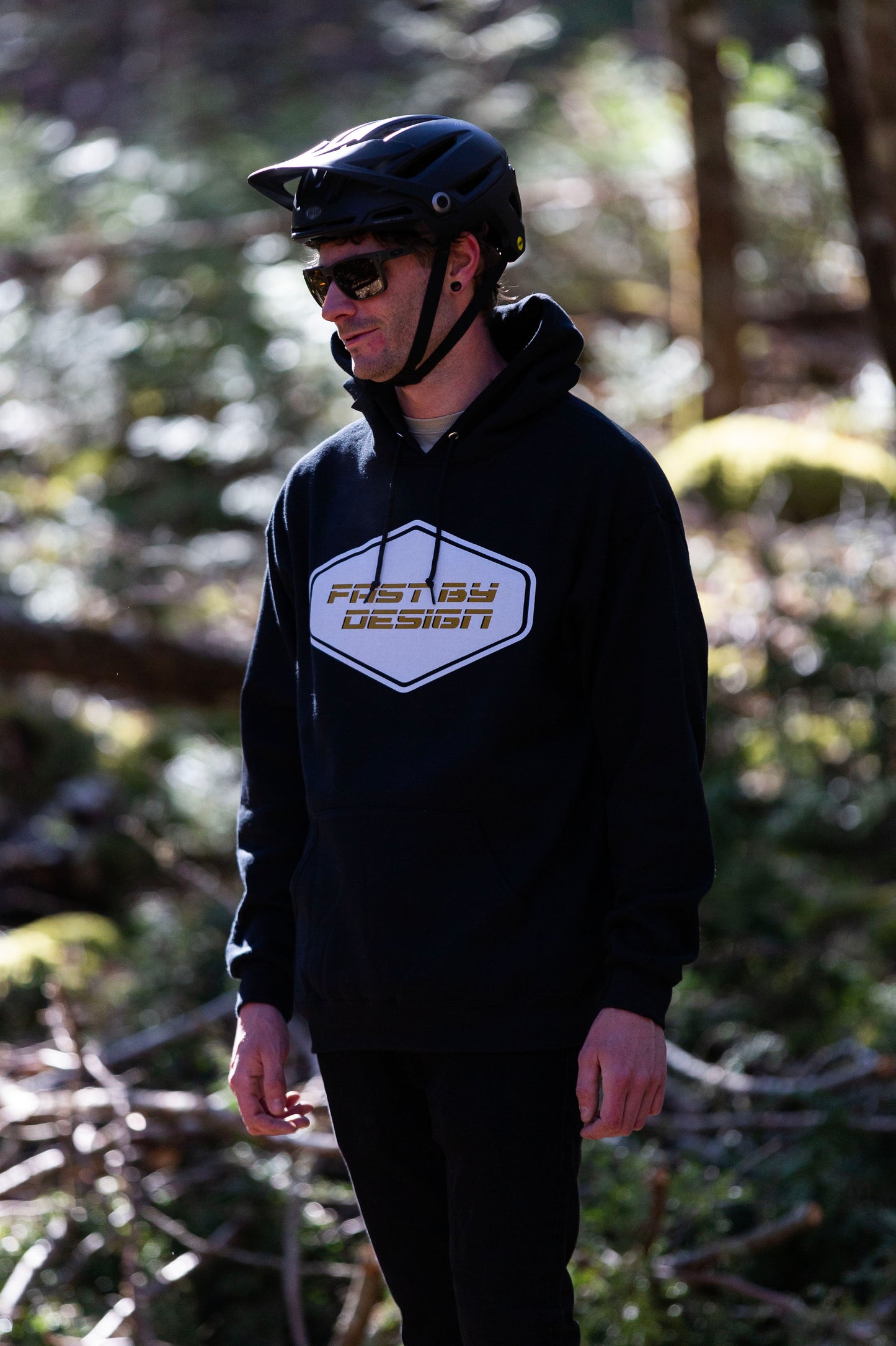 Fast By Design Gold Hoodie